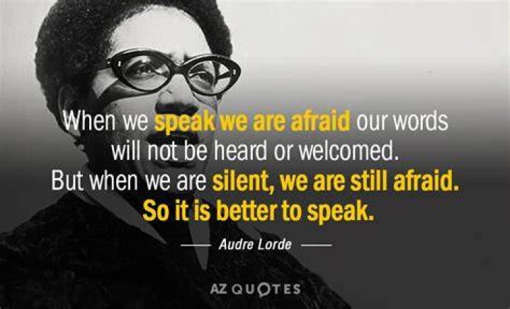 12 Audre Lorde Quotes About Self Care and Speaking Up