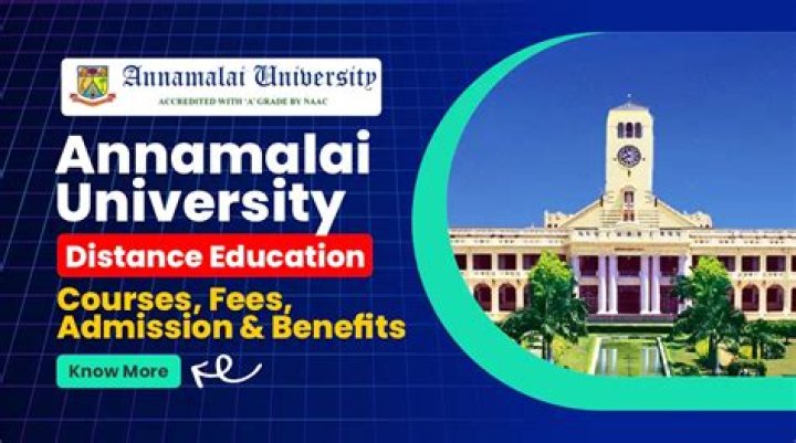 Annamalai University Distance Education Admission