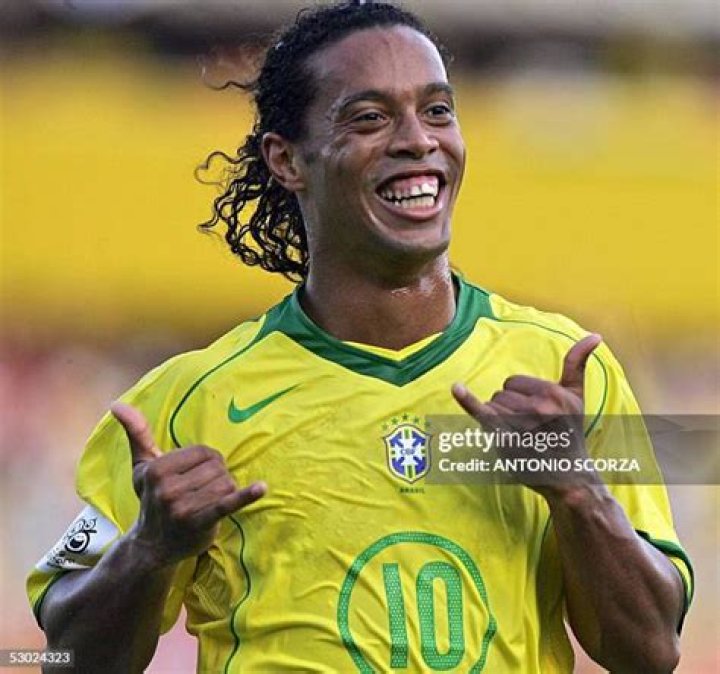 Brazilian Footballer Ronaldinho Gaucho Scores Big, This Time In A Face
