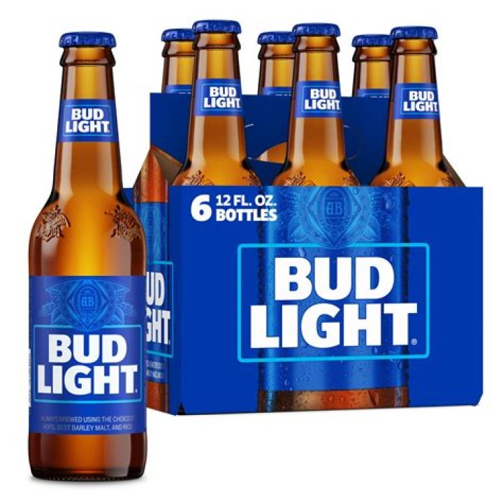 Bud Light Beer, 6 Pack Beer, 12 FL OZ Bottles