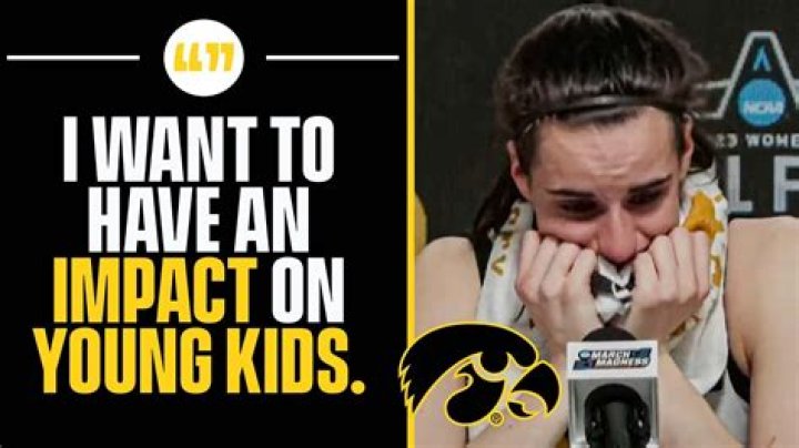Caitlin Clark talks legacy, impact following heartbreaking national