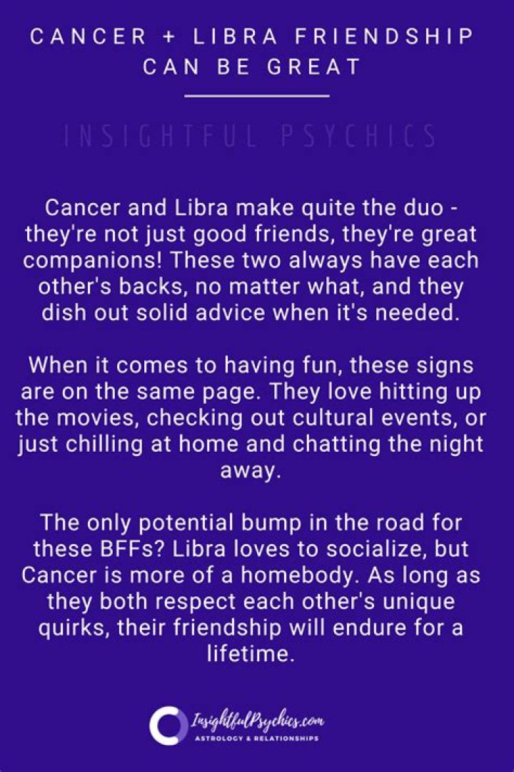 Cancer and Libra Friendship Uncovering the Meaning Behind Dreams