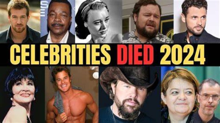 Celebrities who have died