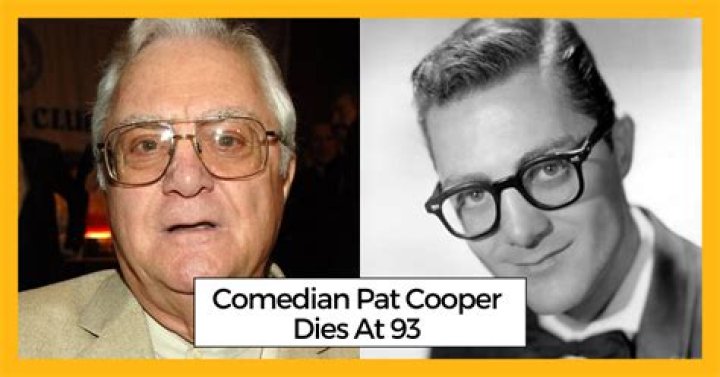 Comedian Pat Cooper Recalled for Humor, Brash Personality
