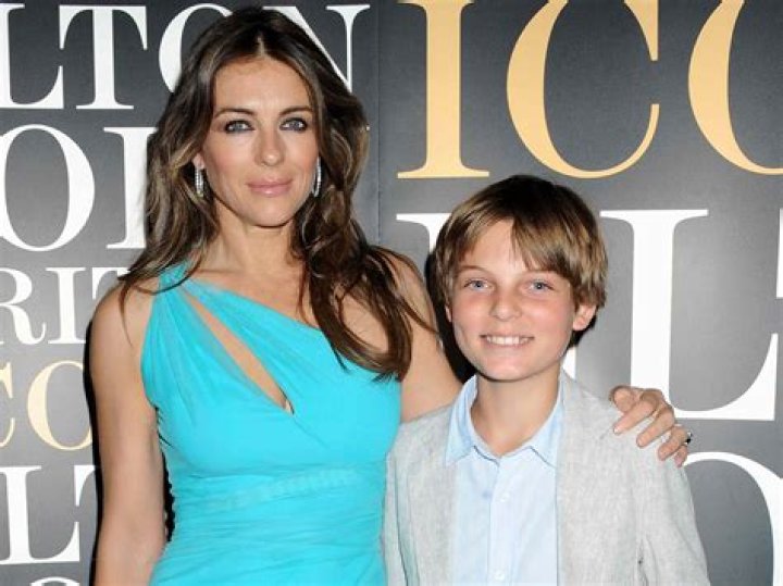 Elizabeth Hurley’s teenage son Damian models like mom in beauty