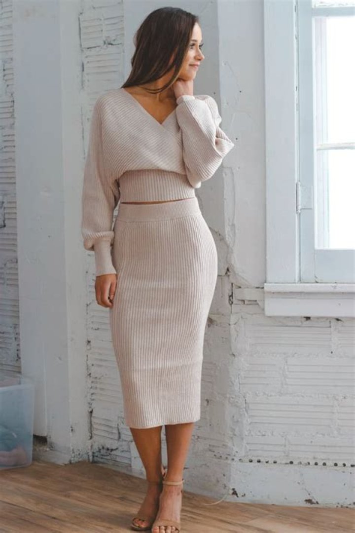 Evening Lights Sweater Set Fashion, Classy outfits, Outfits