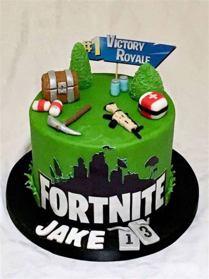 fortnite cake Búsqueda de Google Birthday cake kids, Birtday cake