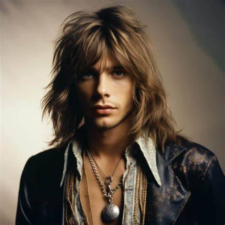 Glam Rock Hairstyles Men