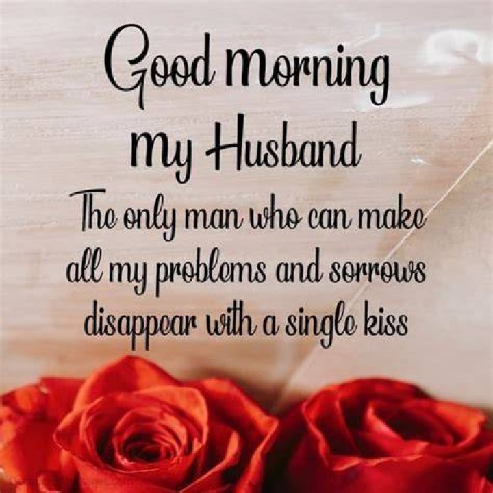 Good Morning To My Husband Images