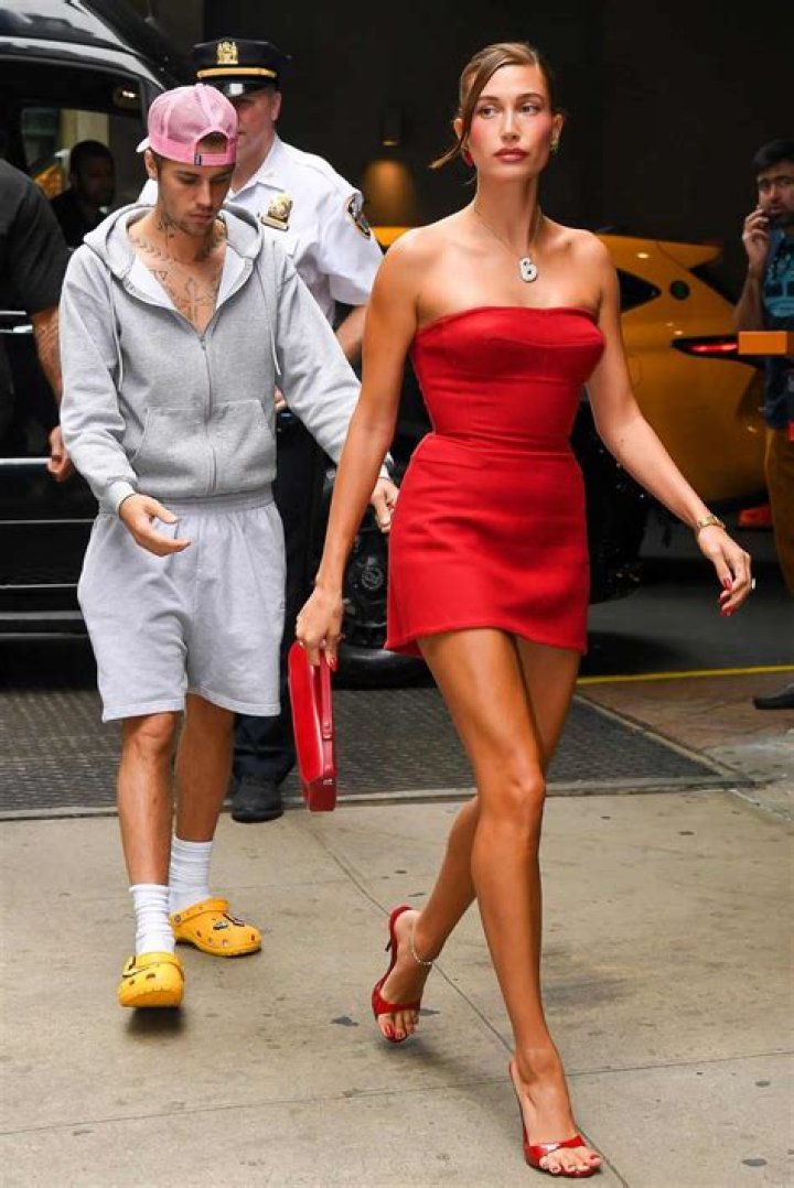 Hailey Bieber Addresses Her and Husband Justin's Mismatched Looks