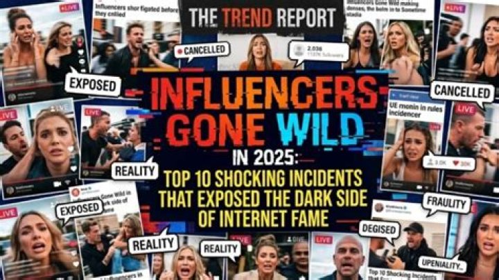 Influencers Gone Wild Shocking Misconduct On Social Media