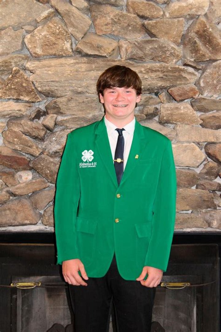 Jeremy Speros selected to serve as Alabama 4H State Ambassador The