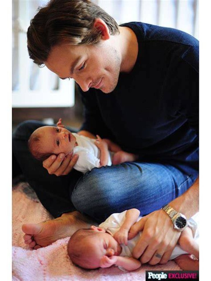Kevin Zegers Introduces Twin Daughters Zo&euml; Madison and Blake Everleigh