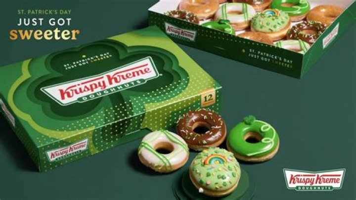 Krispy Kreme Has Green O&rsquo;riginal Glazed Donuts for St. Patrick's Day