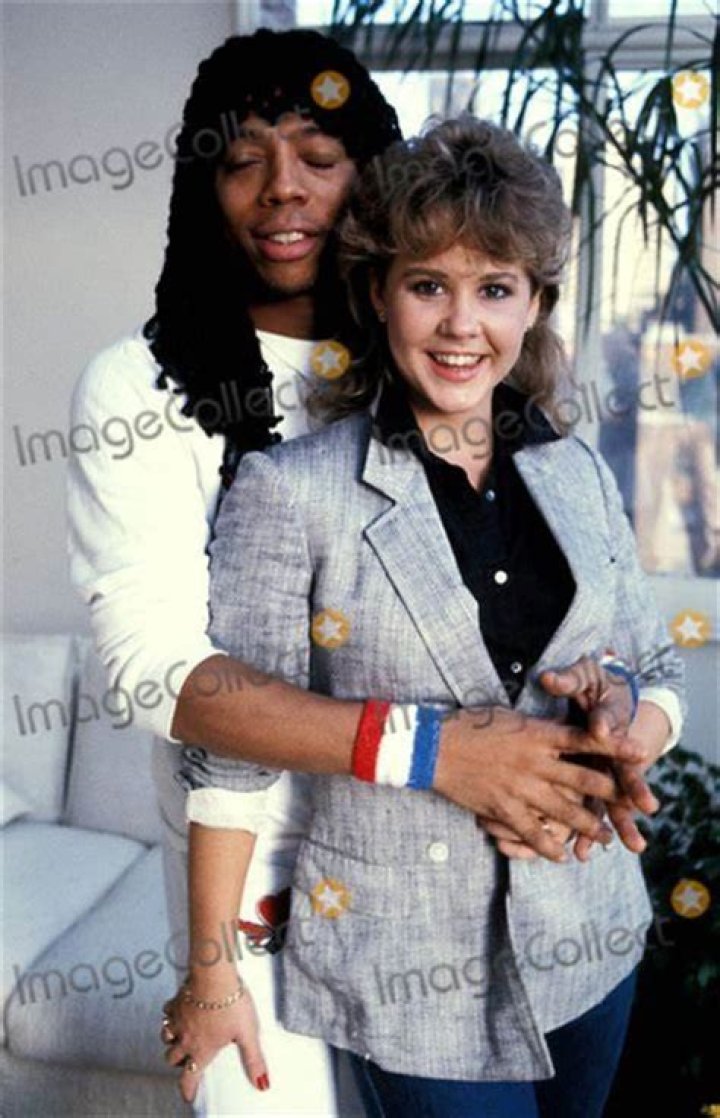 Linda Blair and Rick James in... The beautiful and The best