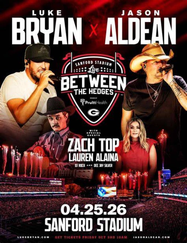 Luke Bryan announces stadium shows