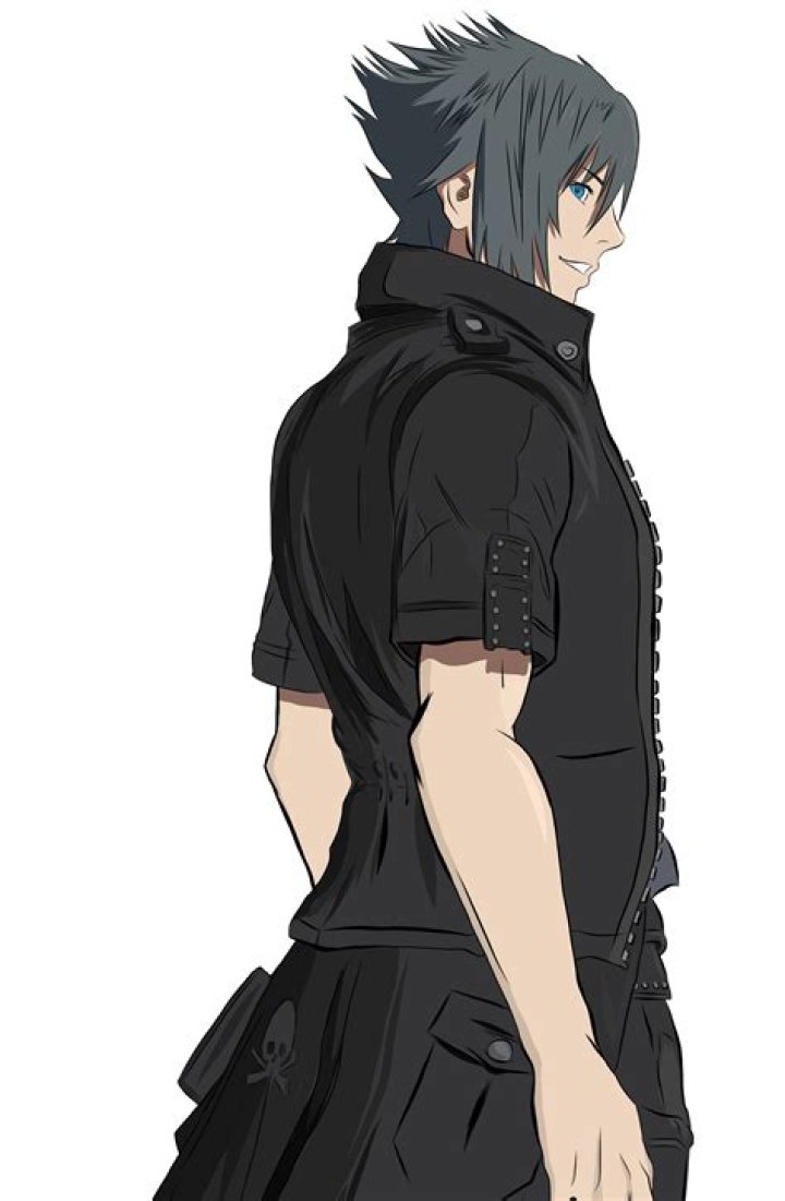 Noctis Lucis Final Fantasy Anime Cosplay Black Leather Jacket