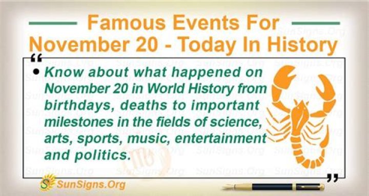November 20 History