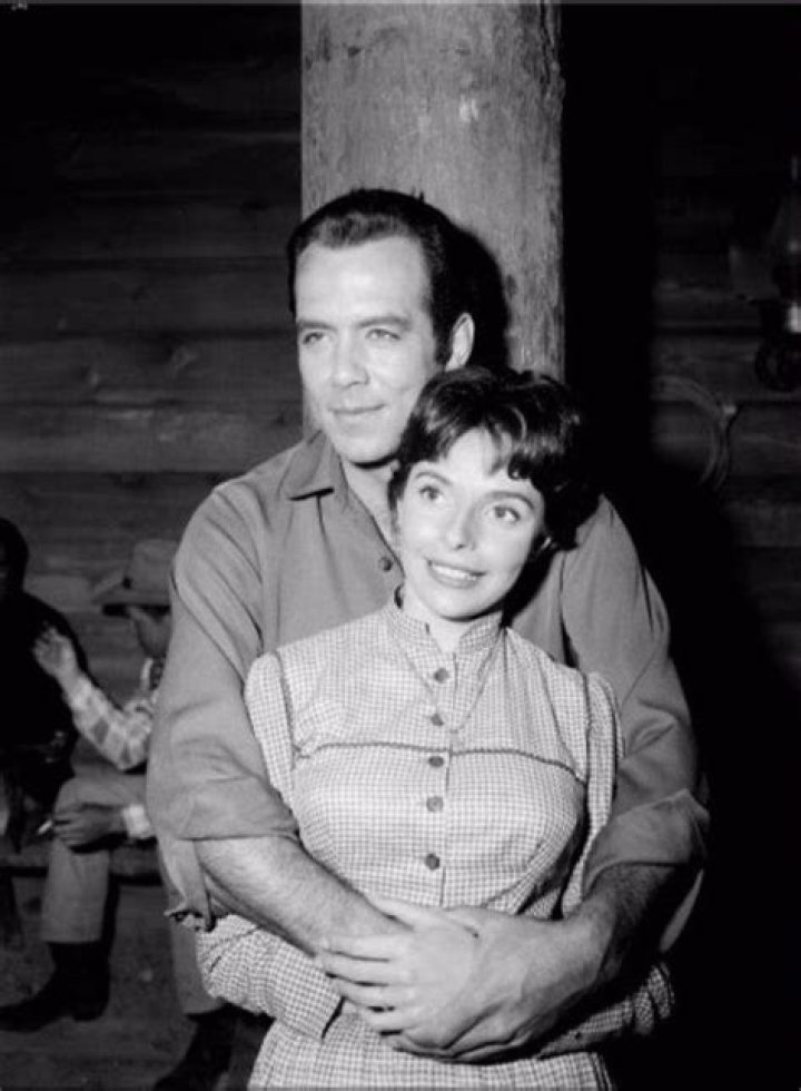 Pernell Roberts and Madlyn Rhue in Day of Reckoning Pernell roberts