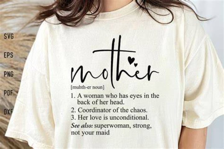 Personalized Mother Definition SVG / Mother Definition SVG / Etsy