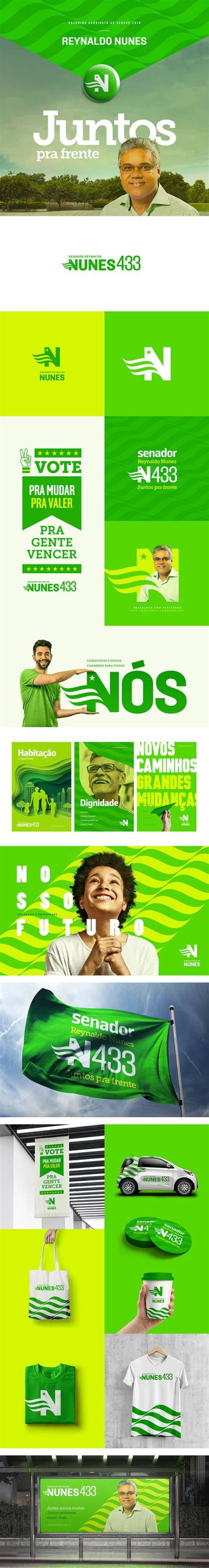 POLÍTICO REYNALDO NUNES Identidade Visual on Behance
