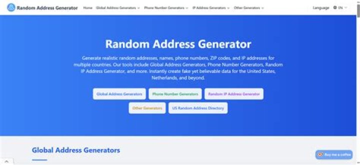 Random Australian Address Generator
