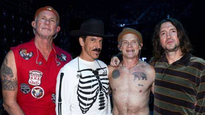 Red Hot Chili Peppers México Anthony Kiedis and Helena Vestergaard on