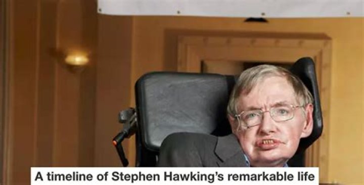Stephen Hawking’s remarkable life in pictures