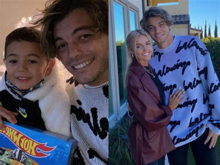 Taylor Fritz spending his Christmas with his girlfriend and son Jordan