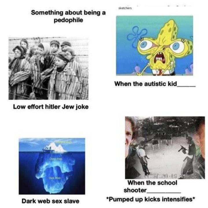 The overused edgy joke starter pack r/starterpacks