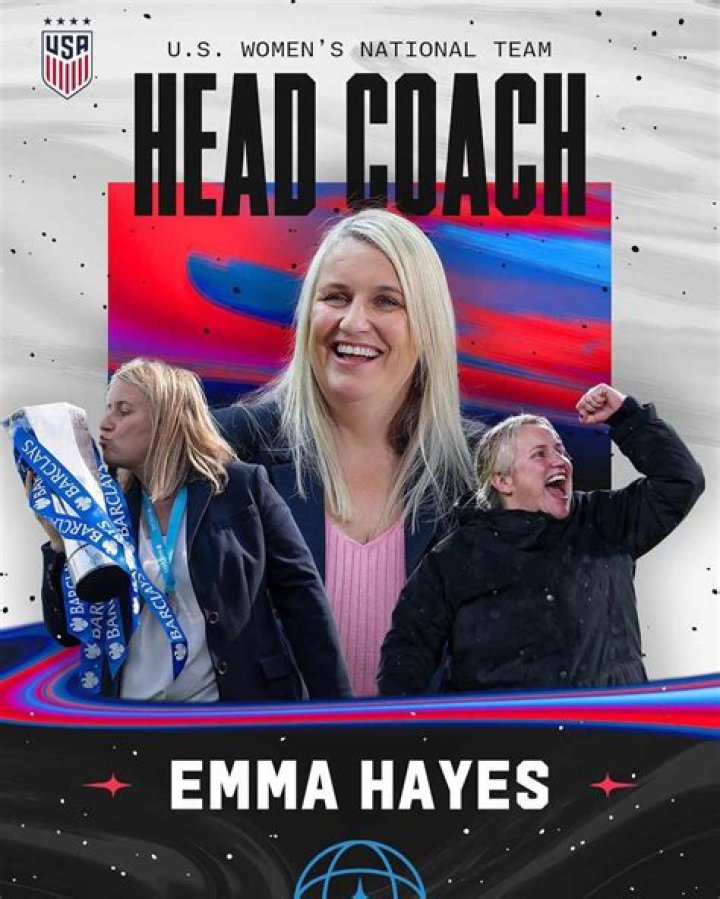USWNT Picks Emma Hayes as New Head Coach, Making Her World's Highest