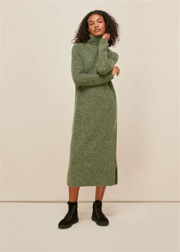 Wool Paget Midi Dress